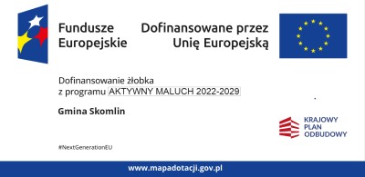 Ikona logo Dofinansowanie żłobka z programu AKTYWNY MALUCH 2022–2029